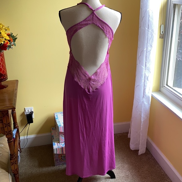 INC size medium, pink/mauve colored long nightgown in excellent condition. - Picture 6 of 10